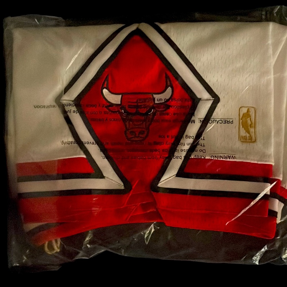 Mitchell and Ness authentic Bulls shorts